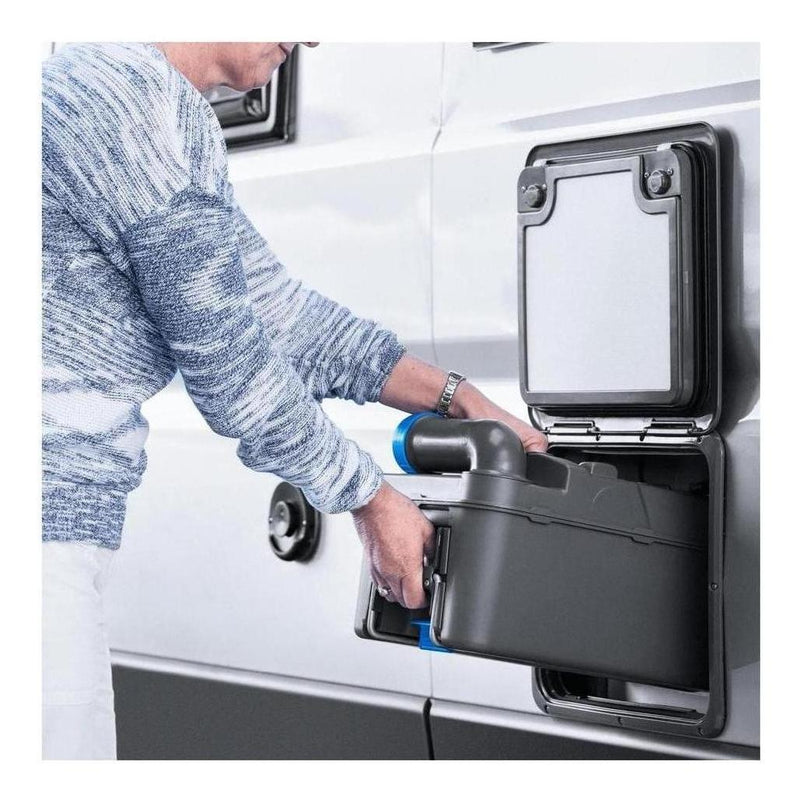 Load image into Gallery viewer, Thetford C223CS Cassette Toilet Swivel Electric Flush