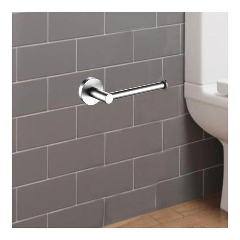 Load image into Gallery viewer, Toilet Paper Roll Holder Chrome