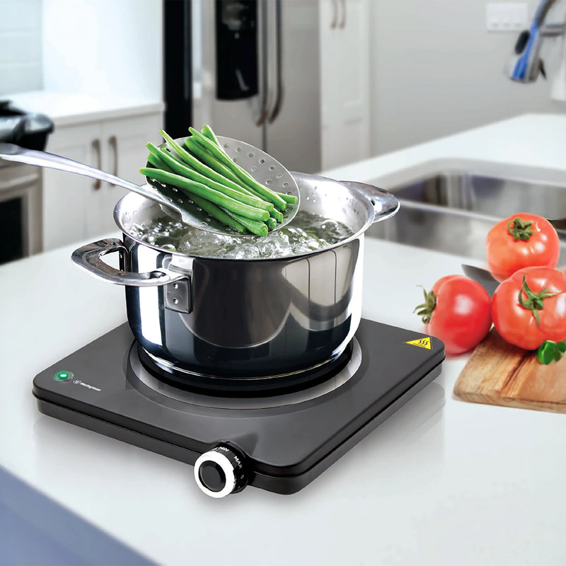 Load image into Gallery viewer, Westinghouse 1500W Single Electric Cooktop Hot Plate 270 x 280 x 80mm