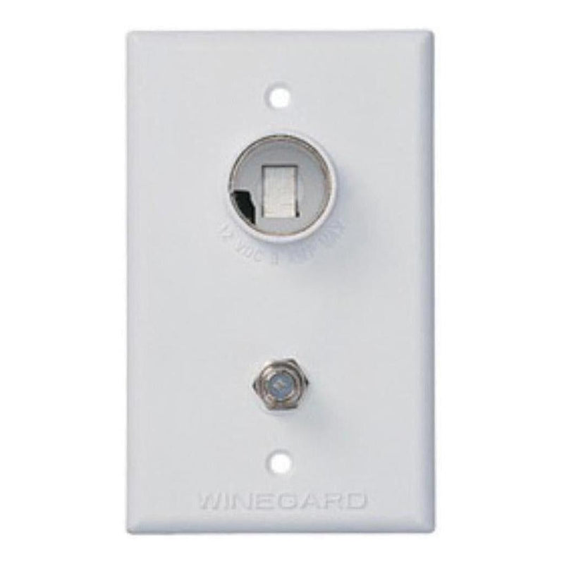 Load image into Gallery viewer, WINEGARD WHITE 2nd TV WALL PLATE ONLY