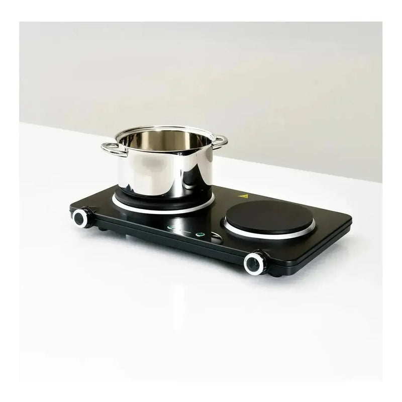 Load image into Gallery viewer, Westinghouse 1500W Twin Electric Cooktop Hot Plate 470 x 280 x 80mm