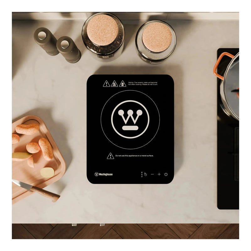 Load image into Gallery viewer, Westinghouse 2000W Single Induction Cooktop Hot Plate Super Slim 280 x 350 x 23mm