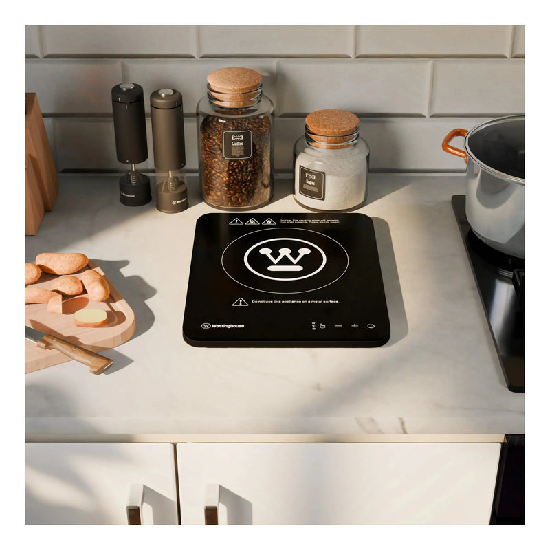 Load image into Gallery viewer, Westinghouse 2000W Single Induction Cooktop Hot Plate Super Slim 280 x 350 x 23mm