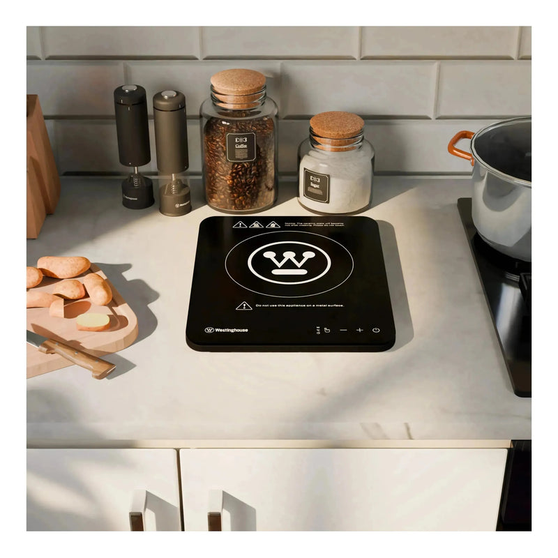 Load image into Gallery viewer, Westinghouse 2000W Single Induction Cooktop Hot Plate Super Slim 280 x 350 x 23mm