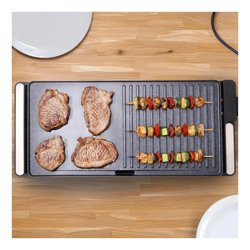 Load image into Gallery viewer, Westinghouse 2200W Non Stick Electric Grill 652 x 261 x 68mm