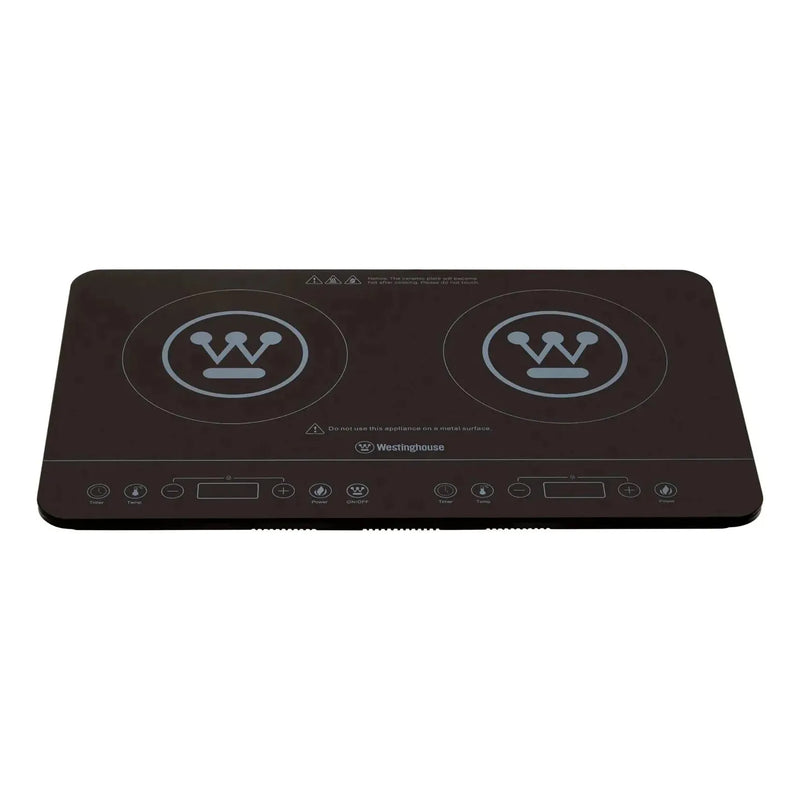 Load image into Gallery viewer, Westinghouse 2400W Twin Induction Cooktop Hot Plate 600 x 360 x 40mm
