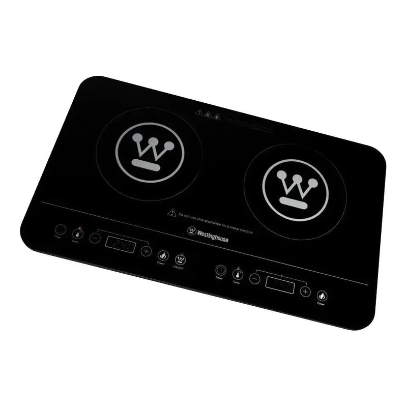Load image into Gallery viewer, Westinghouse 2400W Twin Induction Cooktop Hot Plate 600 x 360 x 40mm