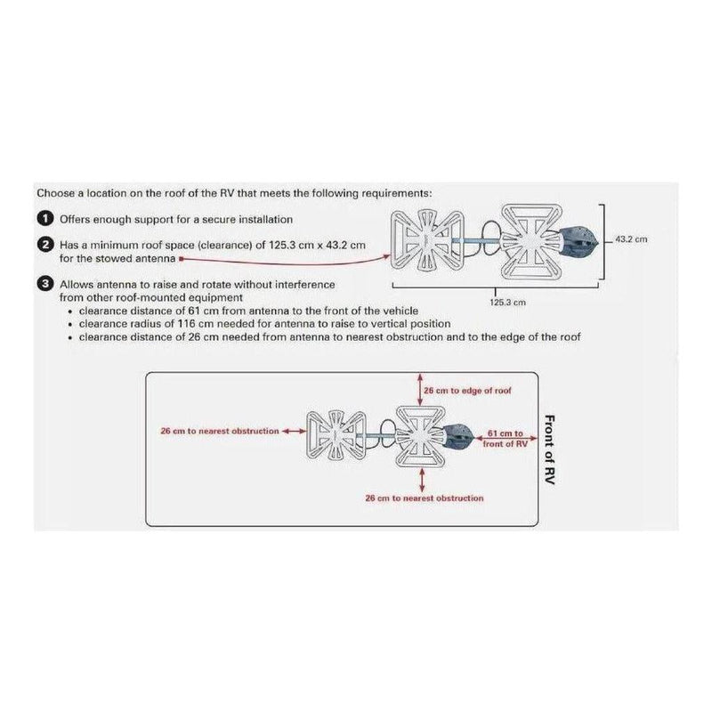 Load image into Gallery viewer, Winegard Free Vision Sensor HV TV VHF UHF Antenna Aerial for Caravan RV Motorhome