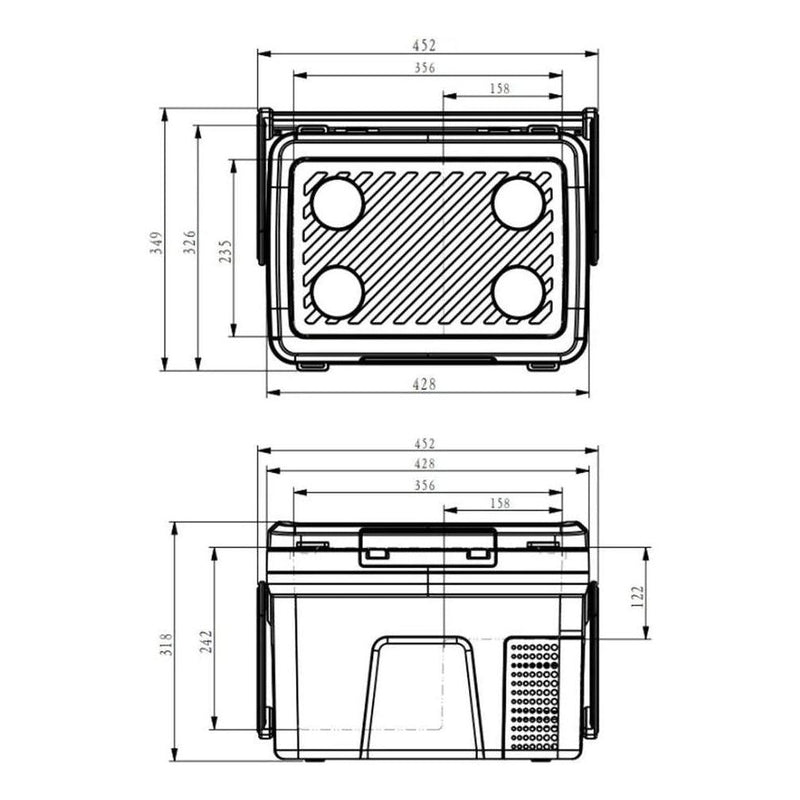Load image into Gallery viewer, myCoolman 15L Portable Recreational Fridge