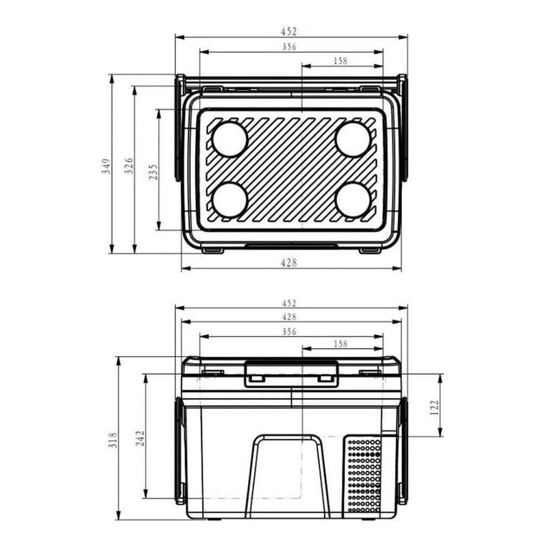 Load image into Gallery viewer, myCoolman 15L Portable Recreational Fridge