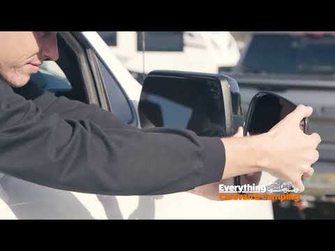 Load and play video in Gallery viewer, Milenco Grand Aero 4 Towing Mirrors Automotive Glass MIL2080