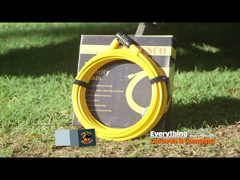 Load and play video in Gallery viewer, Milenco 10m Security Cable & Lock
