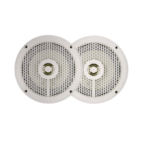 AXIS 5” 200W 2-Way 25mm Deep Ultra Slim Waterproof Marine Speaker White Pair
