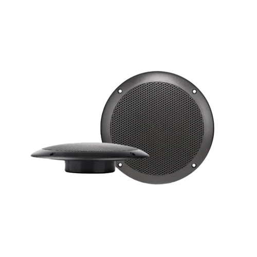 AXIS 5” 60W 25mm Deep Ultra Slim Waterproof Marine Speaker Black Pair