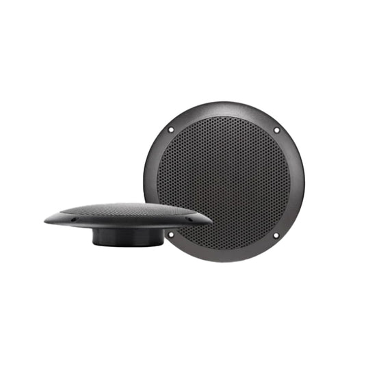 AXIS 5” 60W 25mm Deep Ultra Slim Waterproof Marine Speaker Black Pair