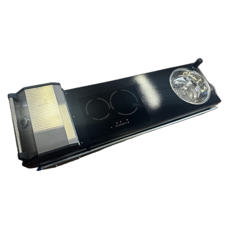 Load image into Gallery viewer, Swift Alfresco Slide Out Kitchen With BBQ / Induction Cooker and Sink
