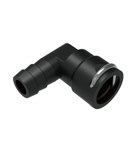 Seaflo 15/32” x 3/8“ 10mm Elbow Barb Fitting With O-Ring Suits 21 / 22 Series Pumps