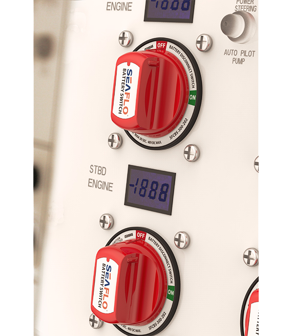 Load image into Gallery viewer, Seaflo 32V DC 4 Position Isolation Battery Switch
