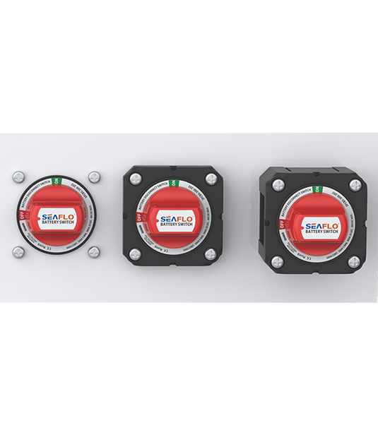 Seaflo 32V DC 4 Position Isolation Battery Switch