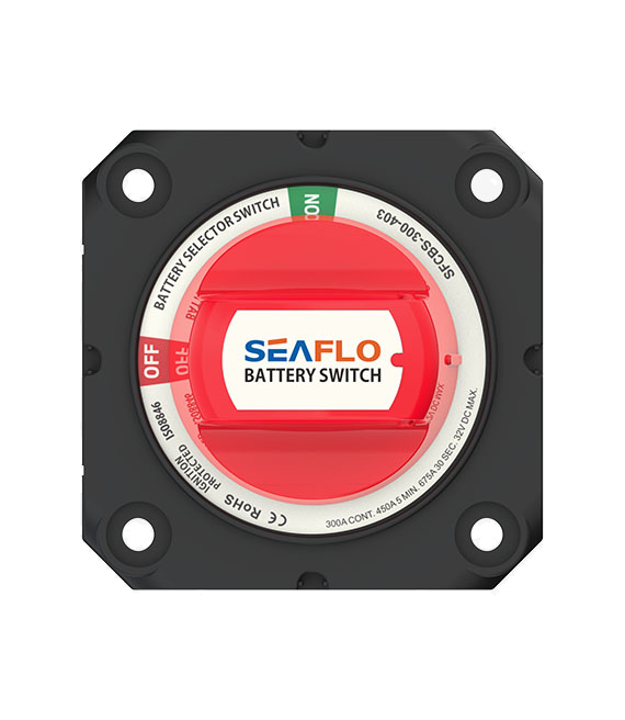 Load image into Gallery viewer, Seaflo 32V DC 4 Position Isolation Battery Switch
