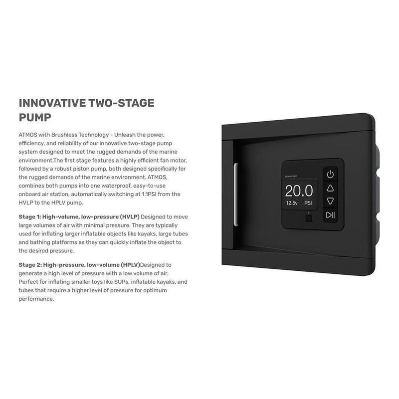 Load image into Gallery viewer, ATMOS 12V Integrated Built in Air Station Pump
