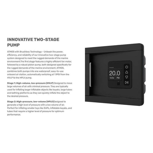 ATMOS 12V Integrated Built in Air Station Pump