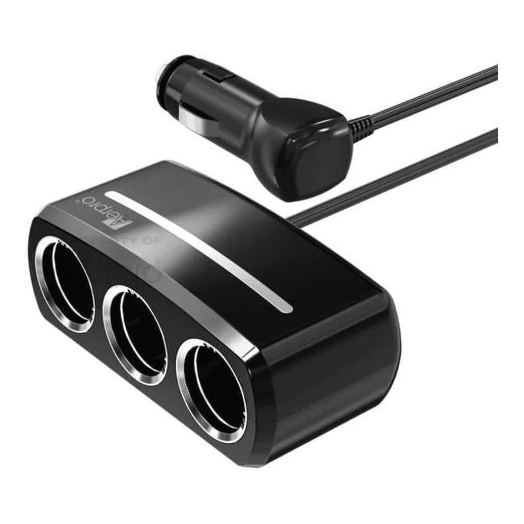 Aerpro 12V / 24V Triple Accessory Socket Adaptor 800mm Lead – Caravan ...