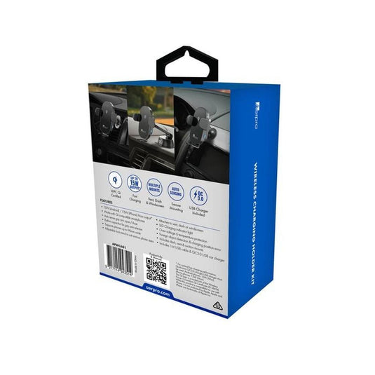 Aerpro 15W Wireless Charging Smartphone Holder kit