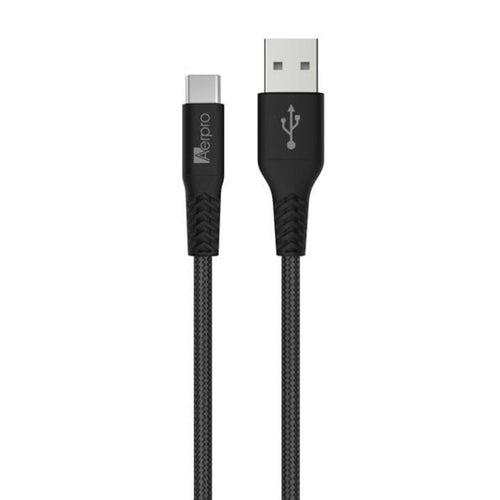 Aerpro USB-C to USB-A Charging / Syncing Cable 1.5 Meter Lead Black