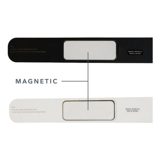 Apollo LED Rechargeable Sensor Light With Magnetic Base Black