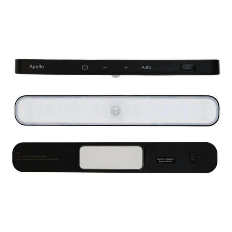 Load image into Gallery viewer, Apollo LED Rechargeable Sensor Light With Magnetic Base Black
