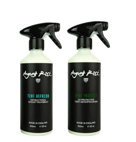 August Race Tent Kit - Odour and Water Proofer Treatment Kit 500ml - 2 Pack