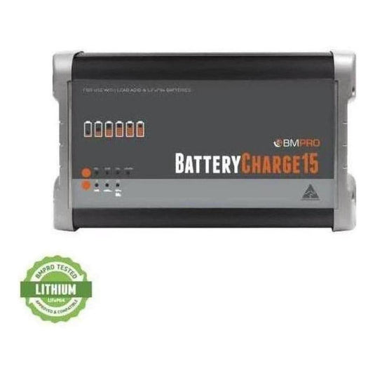 BMPRO 12V 15 AMP Battery Charger