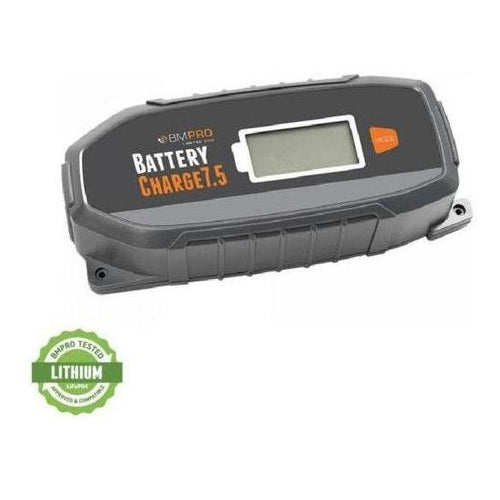 BMPRO 12V 7.5 AMP Battery Charger