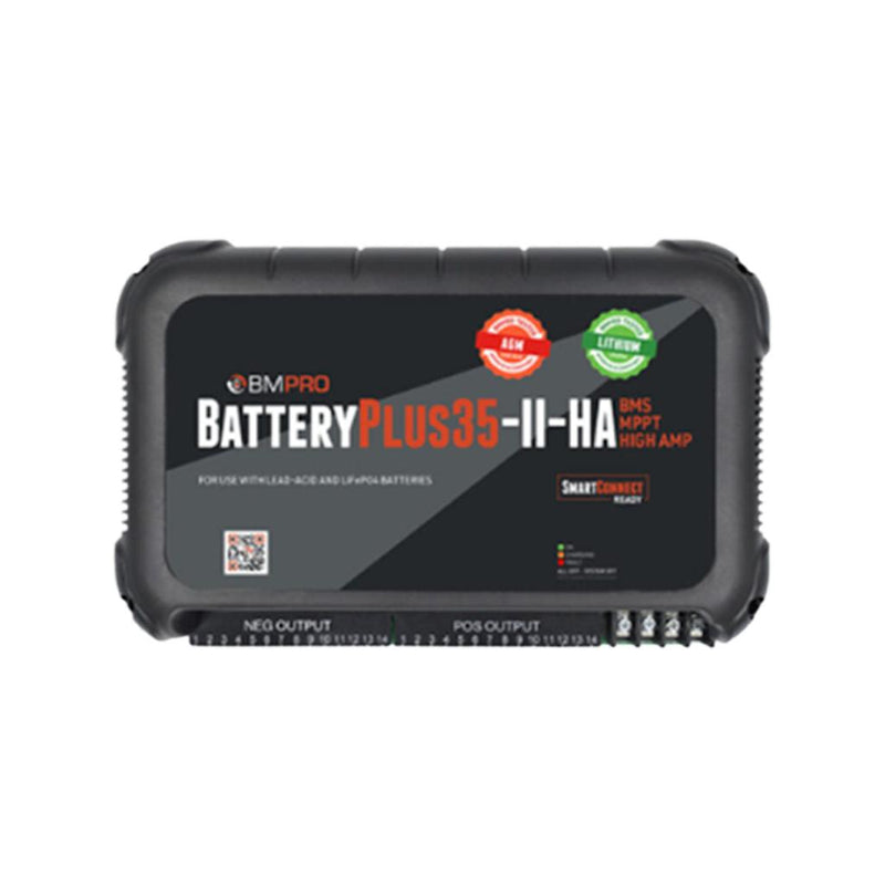 Load image into Gallery viewer, BMPRO Full Lithium Upgrade Bundle Inc BatteryPlus-II-HA 35A / MiniBoost DC-DC Charger &amp; Odyssey Link 105 &amp; Screen
