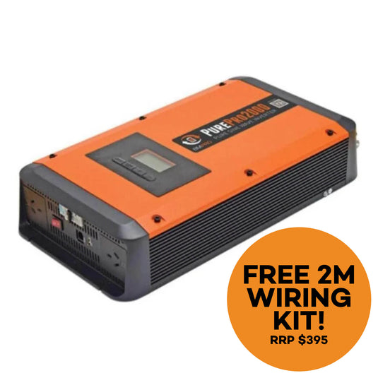 BMPRO Pure Pro Pure Sine wave 2000W Inverter with Remote Screen