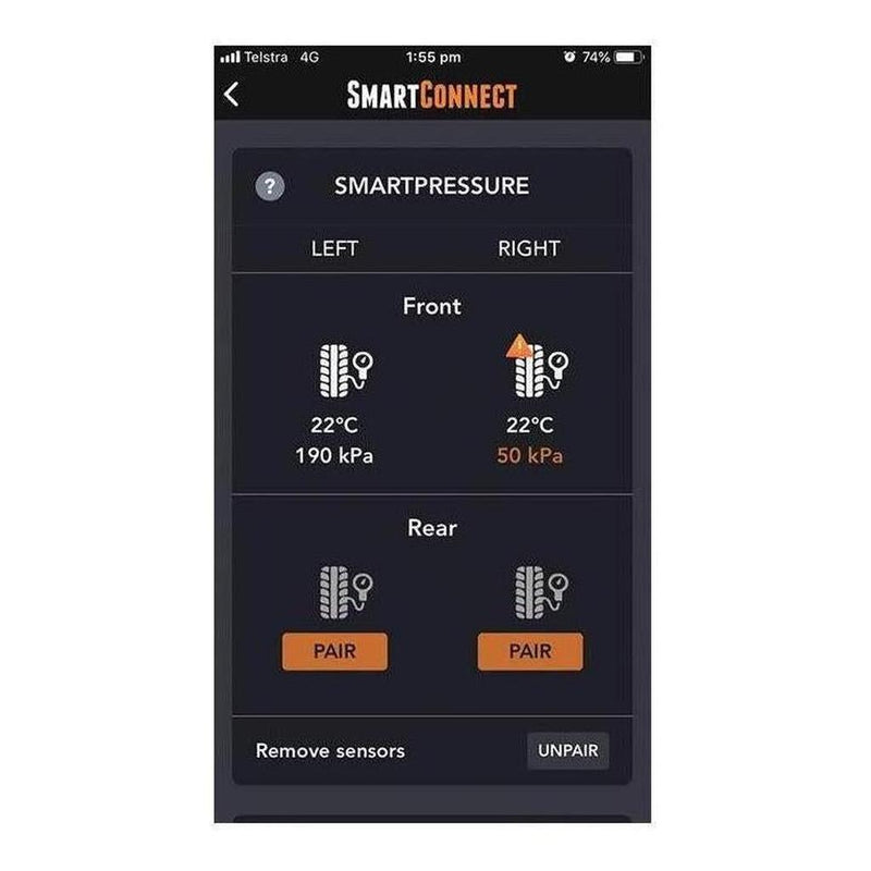 Load image into Gallery viewer, BMPRO Smart Pressure - 2 x Tire Pressure Monitoring Sensors
