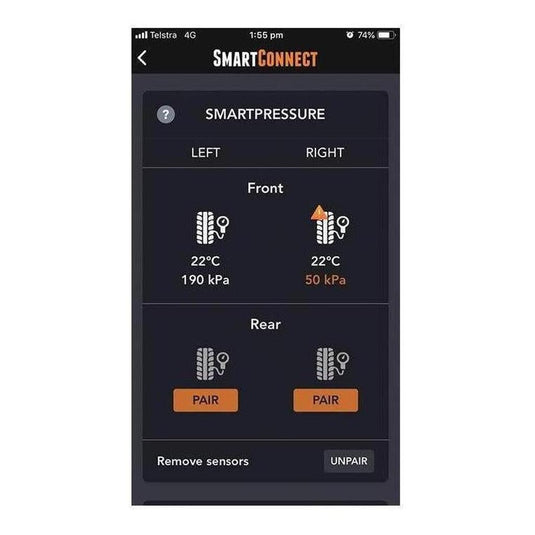 BMPRO Smart Pressure - 2 x Tire Pressure Monitoring Sensors