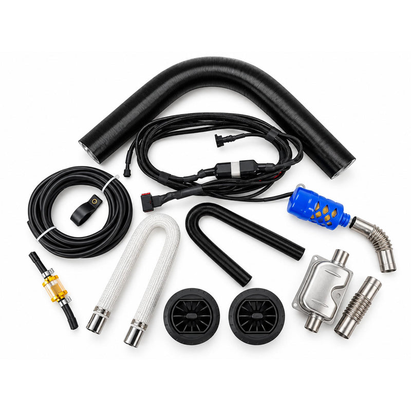 Load image into Gallery viewer, Belgique 12V 2KW BT Diesel Heater Kit Inc Heater, Main Cover, 9.5L Tank and Tank Cover
