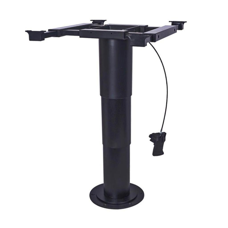 Load image into Gallery viewer, Belgique Adjustable Telescopic Manual Table Leg Inc 360 Degree Swivel Table Top Bracket
