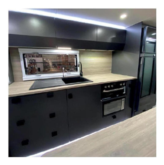 Belgique Flooring Collection Dark Grey Slate 2.4m Wide (Per Meter)