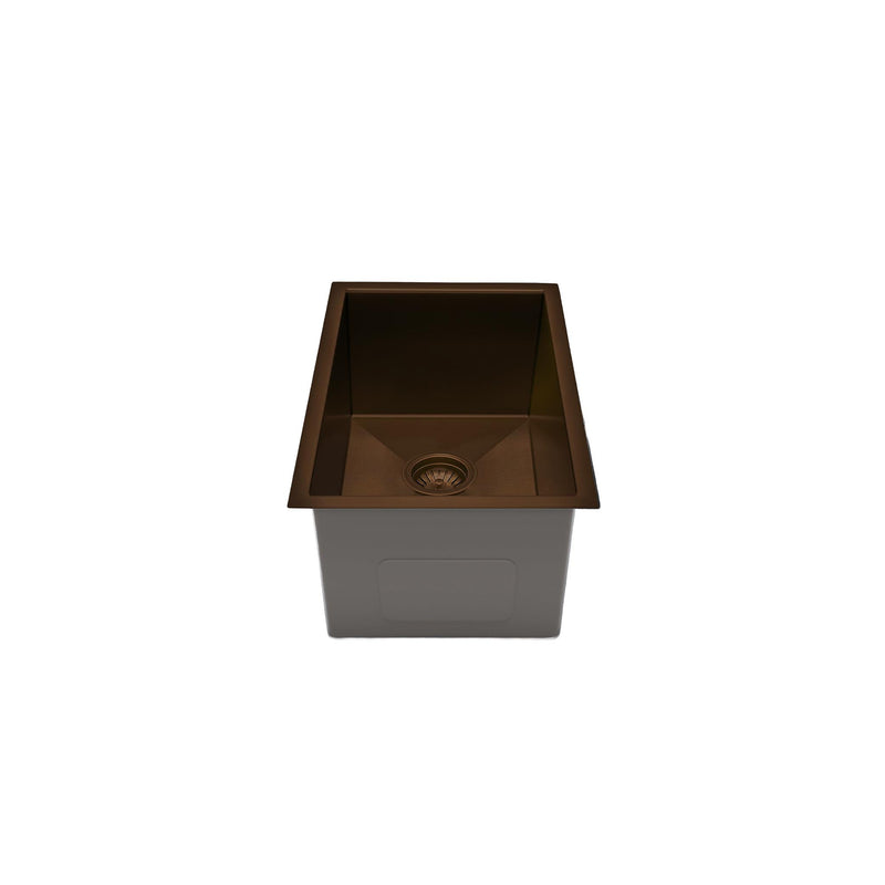 Load image into Gallery viewer, Belgique Single Bowl Sink Basin 300 x 440 x 250 - Stainless Steel Dusk Bronze
