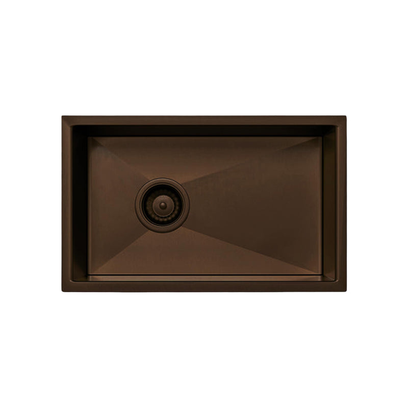 Load image into Gallery viewer, Belgique Single Bowl Sink Basin 300 x 440 x 250 - Stainless Steel Dusk Bronze
