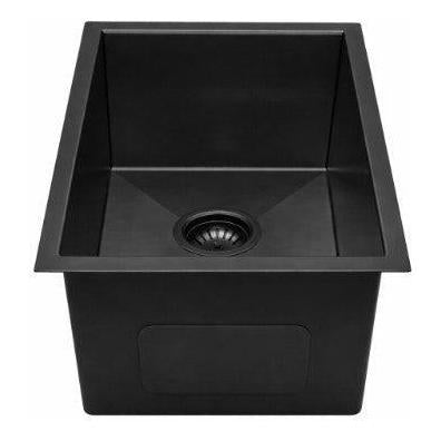 Belgique Single Bowl Sink Basin 300 x 440 x 250 - Stainless Steel Matte Black