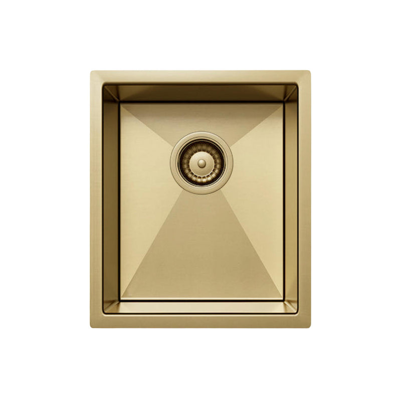 Load image into Gallery viewer, Belgique Single Bowl Sink Basin 380 x 450 x 220 - Stainless Steel French Gold
