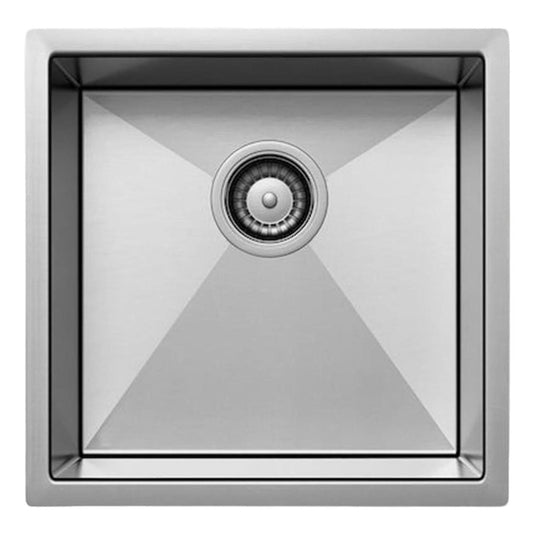 Belgique Single Bowl Sink Basin 450 x 450 x 250 - Stainless Steel Brushed Satin