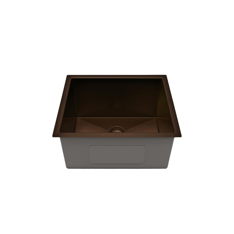 Load image into Gallery viewer, Belgique Single Bowl Sink Basin 540 x 440 x 250 - Stainless Steel Dusk Bronze
