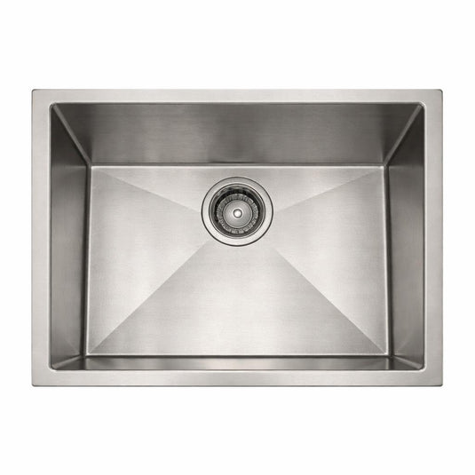 Belgique Single Bowl Sink Basin 540 x 440 x 250 - Stainless Steel Dusk Bronze