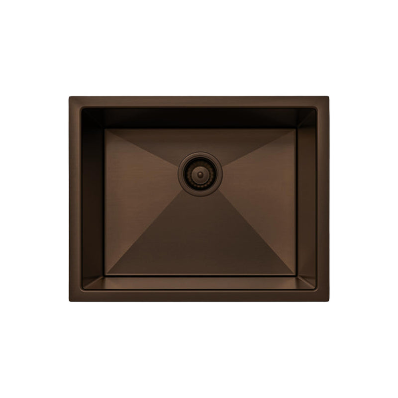 Load image into Gallery viewer, Belgique Single Bowl Sink Basin 540 x 440 x 250 - Stainless Steel Dusk Bronze
