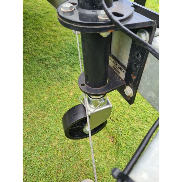 Load image into Gallery viewer, Black Jack Trailer Jack Jockey Wheel Suits MINI
